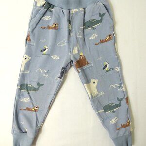Little Sleepies Bamboo Ocean Animals Joggers, Size 2T